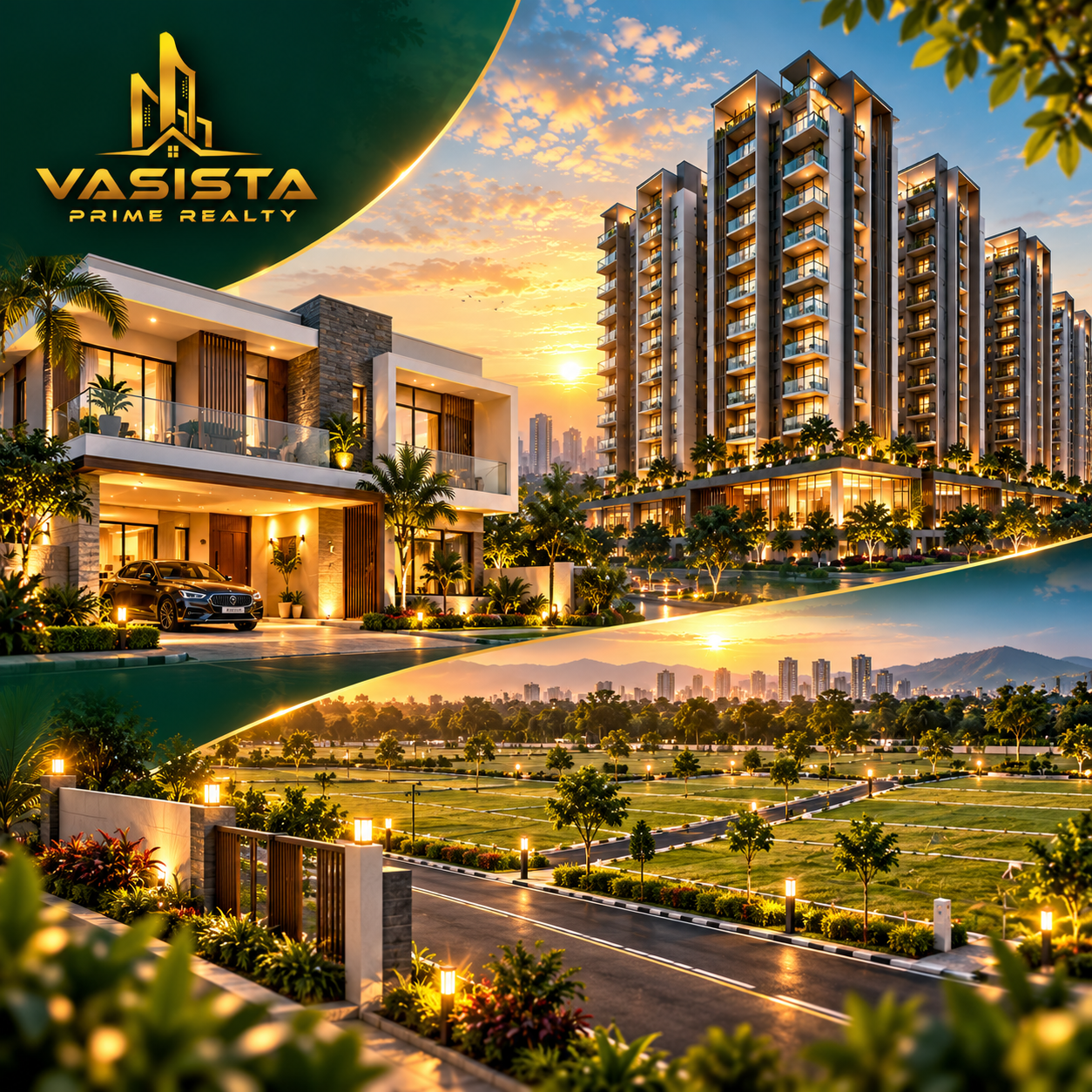 Vasista Prime Realty residential, villa and plotted development vision